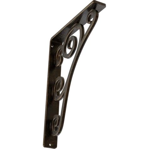 wrought iron mounting angles